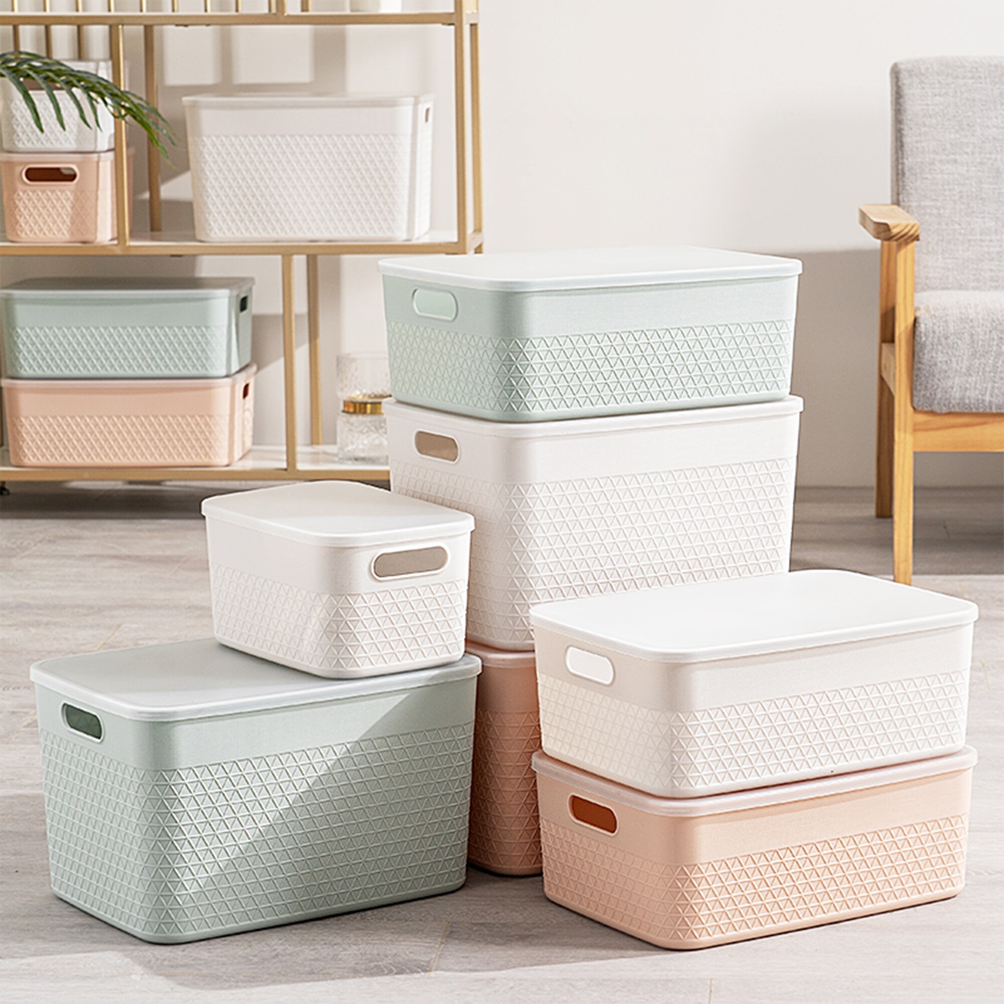 Plastic Storage Baskets Bed Bath Beyond